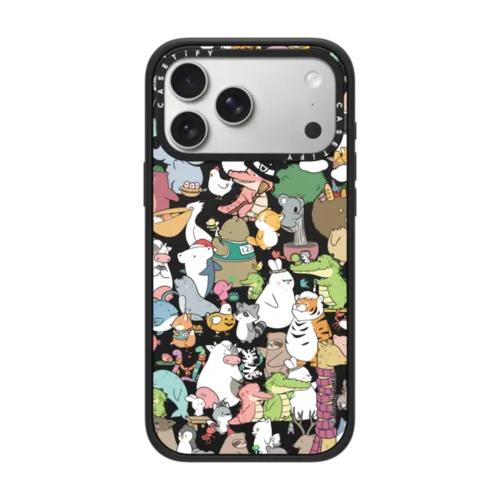 The Buddies by Buddy Gator | iPhone 17 Pro Max / Impact Case MagSafe Compatible / Matte Black | Image 1