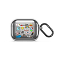 #javilostcontrol | AirPods Pro 3 / Earbuds Mirror Case / Silver | Image 1