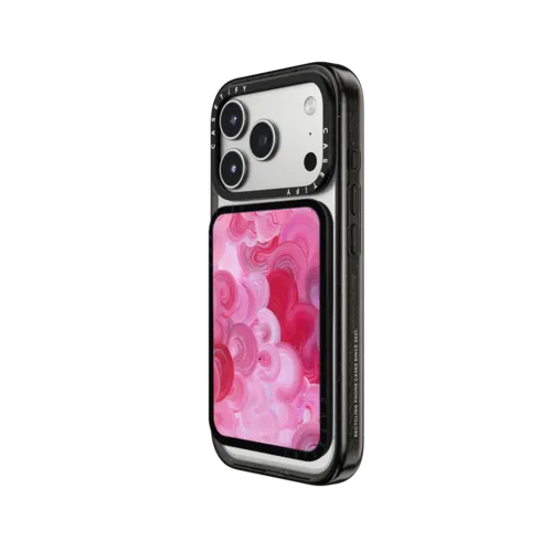 Strawberry Dream | Snappy Cardholder Stand / Snappy Cardholder Stand MagSafe Compatible / Black | Image 2