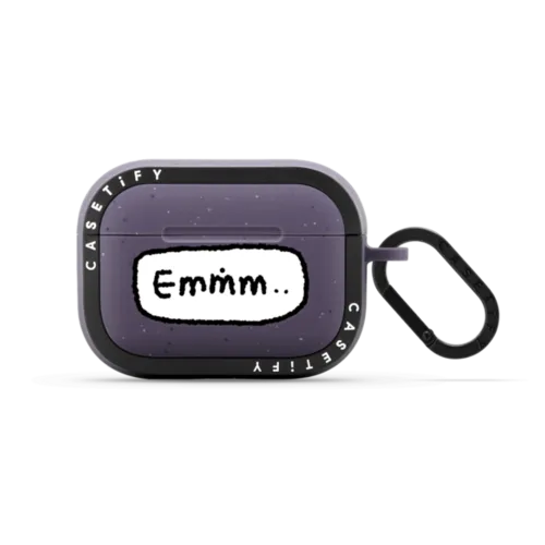 Do Not Disturb | AirPods Pro 2 / Earbuds Bounce Case / Matte Deep Purple | Image 1