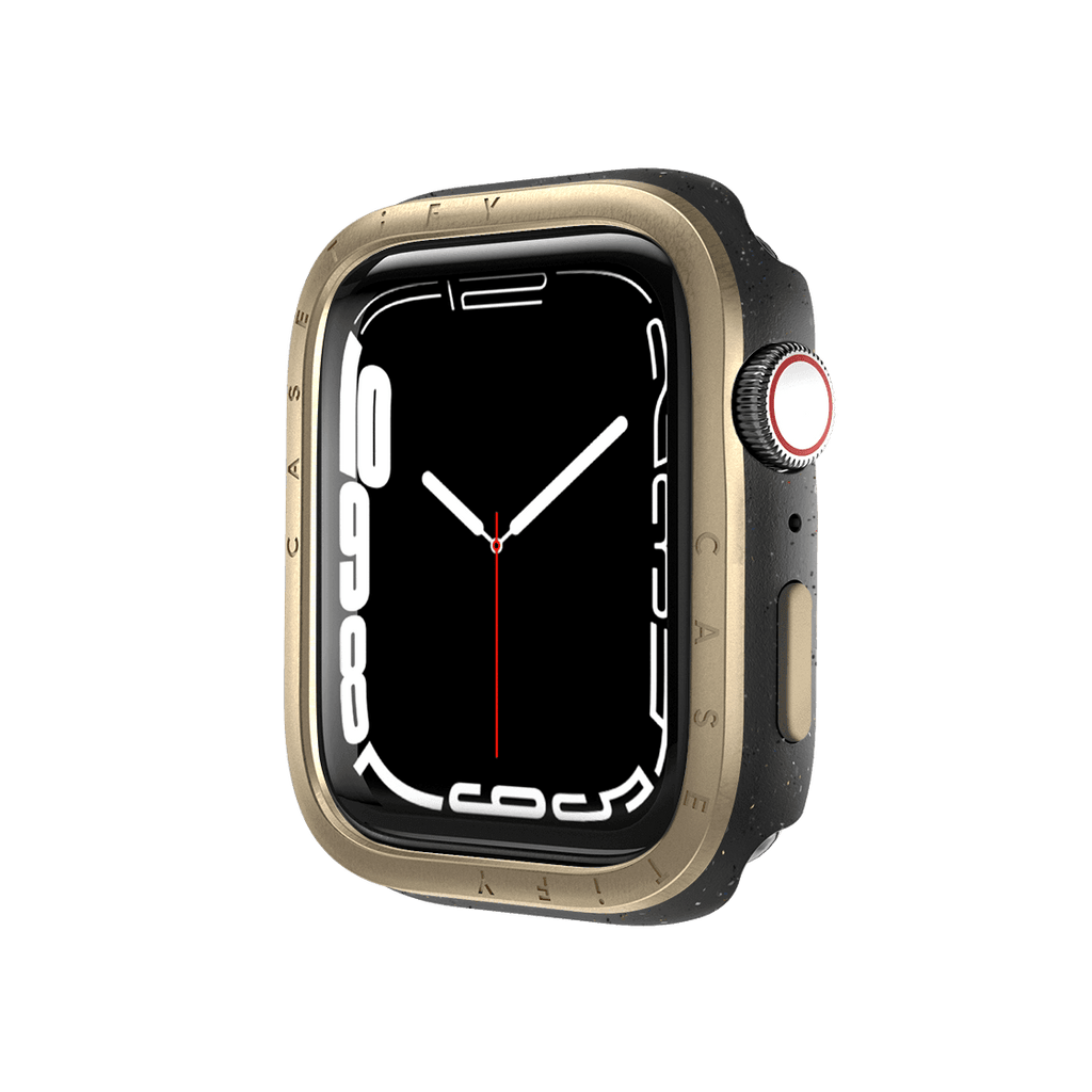 Apple Watch Metallic Impact Case with Screen Protector 41mm - Gold