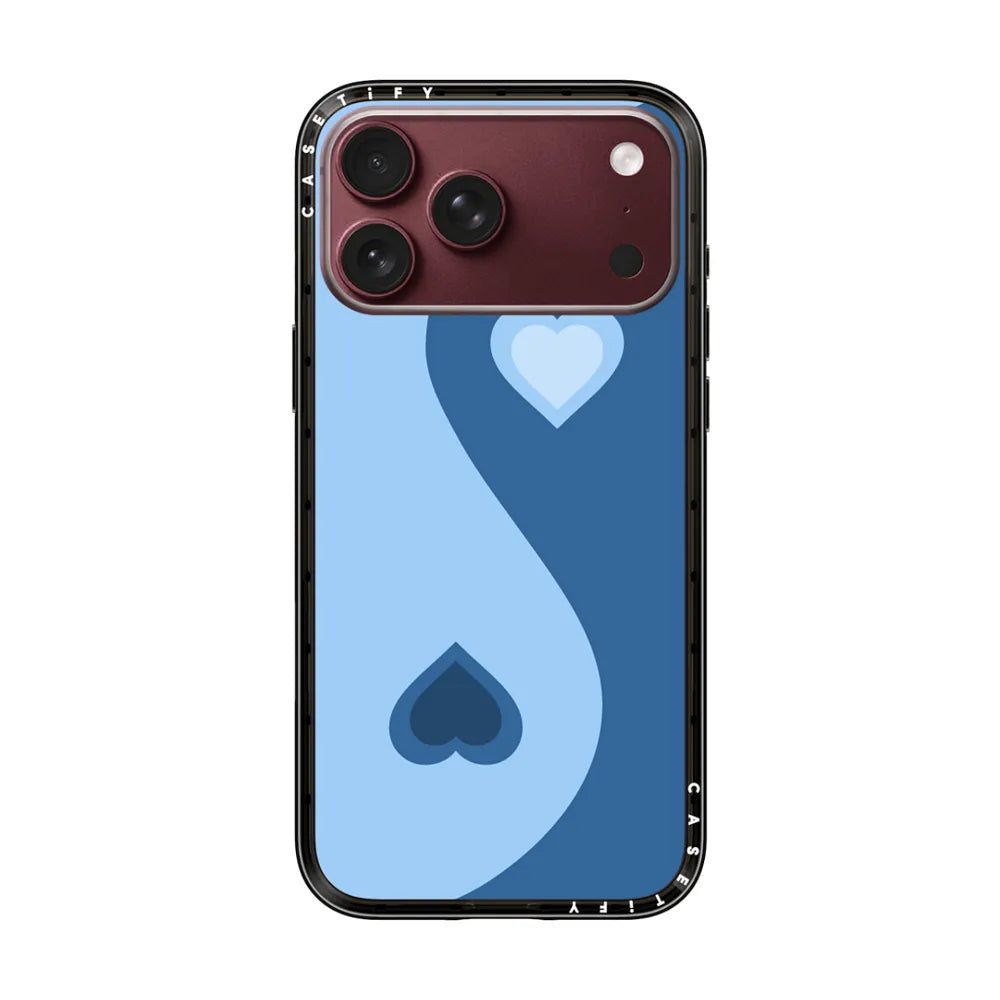 Heart Yin Yang - Blue | Image 1