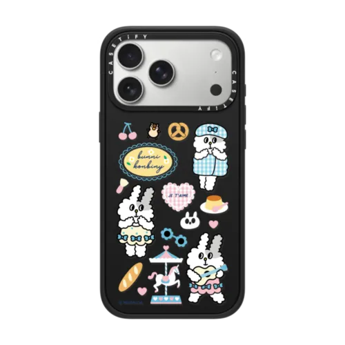 JE T'AIME JOMI | iPhone 17 Pro Max / Impact Case MagSafe Compatible / Matte Black | Image 1