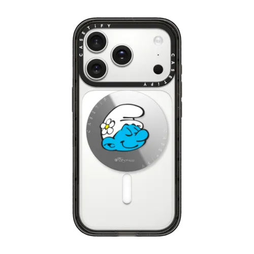 The Smurf Snappy Grip Stand | Snappy Grip Stand / Snappy Mirror Grip Stand MagSafe Compatible / Silver | Image 1
