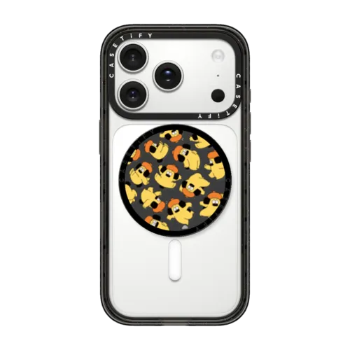 Pon Pattern Grip Stand | Snappy Grip Stand / Snappy Grip Stand MagSafe Compatible / Black | Image 1
