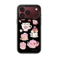 ROSE TEA TIME | iPhone 18 Pro Max / Impact Case MagSafe Compatible - Glossy / Glossy Black | Image 1