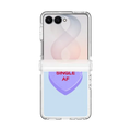 Single AF - Blue Me Away | Galaxy Z Flip8 / Impact Clear Magnetic Case / Clear | Image 1