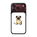 Photogenic Pug | iPhone 18 Pro Max / Impact Case MagSafe Compatible - Glossy / Glossy Black | Image 1