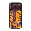 Los Angeles Lakers Hardwood Classic Jersey Case | iPhone 18 Pro Max / Impact Case MagSafe Compatible - Glossy / Glossy Black | Image 1