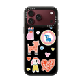 Dog Mom Stickers | iPhone 18 Pro Max / Impact Case MagSafe Compatible - Glossy / Glossy Black | Image 1