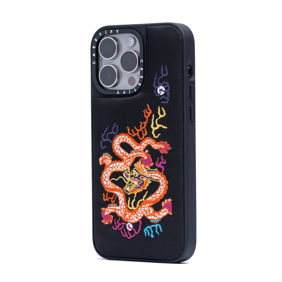 The World of the Palace Dragon Embroidery Case - iPhone 15 Pro Max