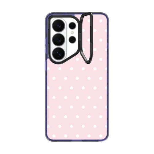 Strawberry Soda Case | Galaxy S26 Ultra / Impact Ring Stand Magnetic Case / Soft Blue | Image 1