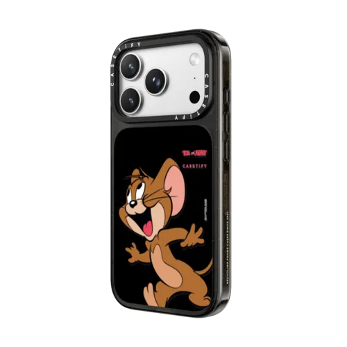 Jerry Character Case | iPhone 18 Pro Max / Impact Case MagSafe Compatible - Glossy / Glossy Black | Image 2