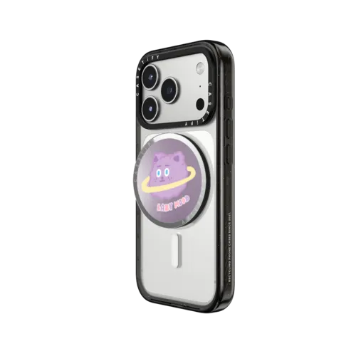 Shelly Bear Planet | Snappy Grip Stand / Snappy Mirror Grip Stand MagSafe Compatible / Silver | Image 2