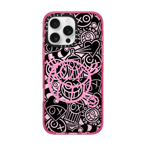 Mr. A - Transparent | iPhone 16 Pro Max / Impact Case MagSafe Compatible / Pink Fizz | Image 1