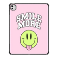 Smile More by SOFE Store | iPad Pro 13-inch (M4/M5) / iPad Impact Case / Black | Image 1