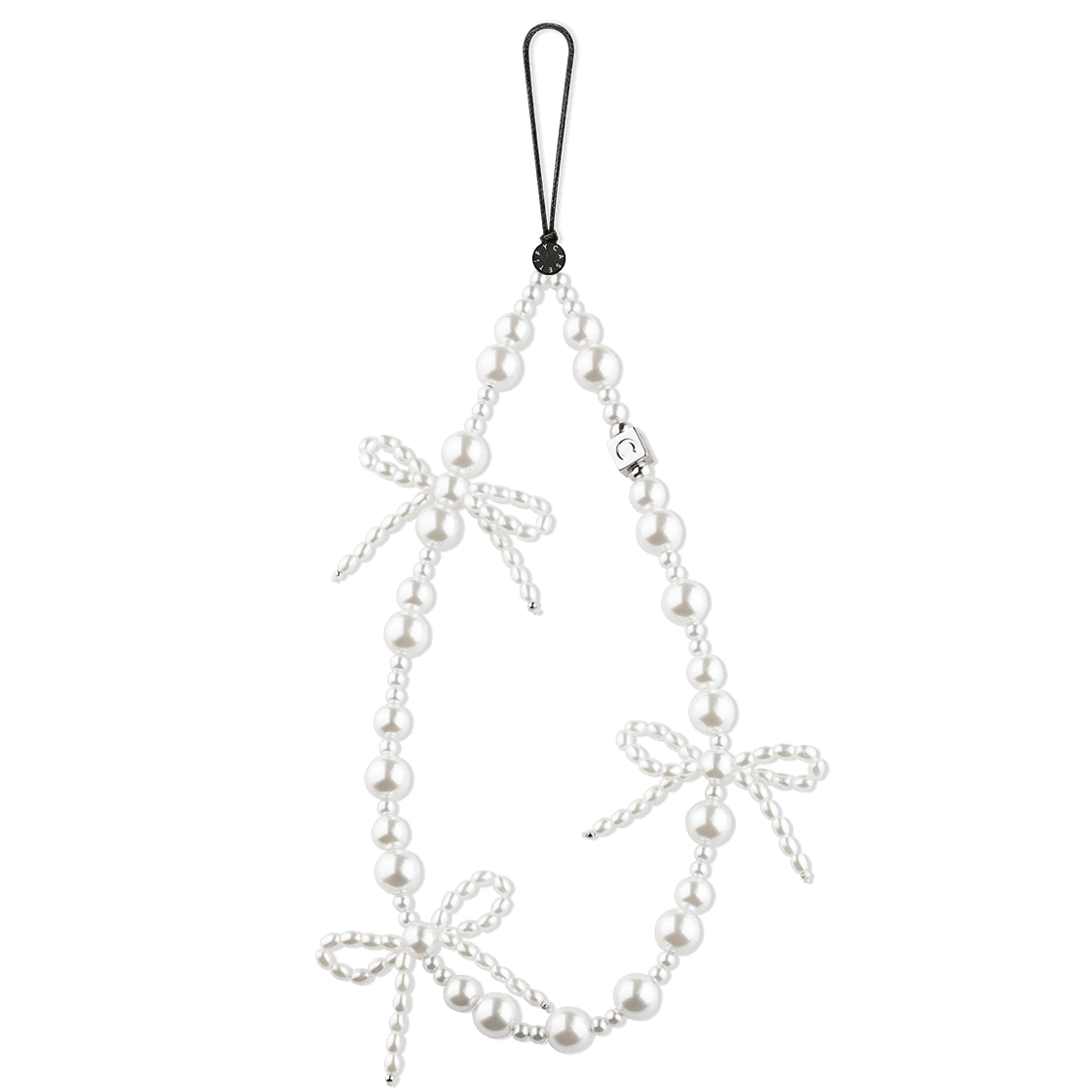 Bow Phone Charm - Frosted Bows | Image 1