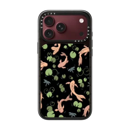 Fish Pond | iPhone 18 Pro Max / Impact Case MagSafe Compatible - Glossy / Glossy Black | Image 1
