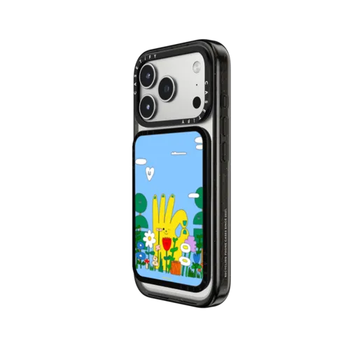 I'm Okay | Snappy Cardholder Stand / Snappy Cardholder Stand MagSafe Compatible / Black | Image 2
