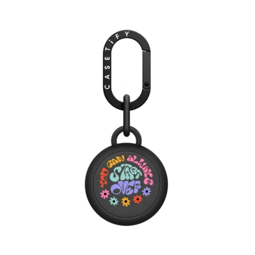 You Can Always Start Over by Oh So Graceful | AirTag / AirTag Holder / Licorice | Image 1