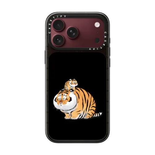 I Heard That Being Too Fat Will Get Us Eaten by Bu2ma | iPhone 18 Pro Max / Impact Case MagSafe Compatible - Glossy / Glossy Black | Image 1