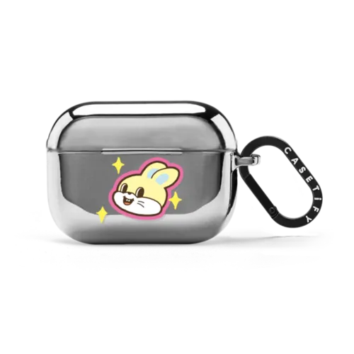 I'm Noyi | AirPods Pro 2 / Earbuds Mirror Case / Silver | Image 1