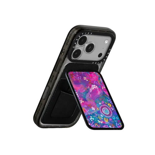 Can You Feel the Energy | Snappy Cardholder Stand / Snappy Cardholder Stand MagSafe Compatible / Black | Image 3