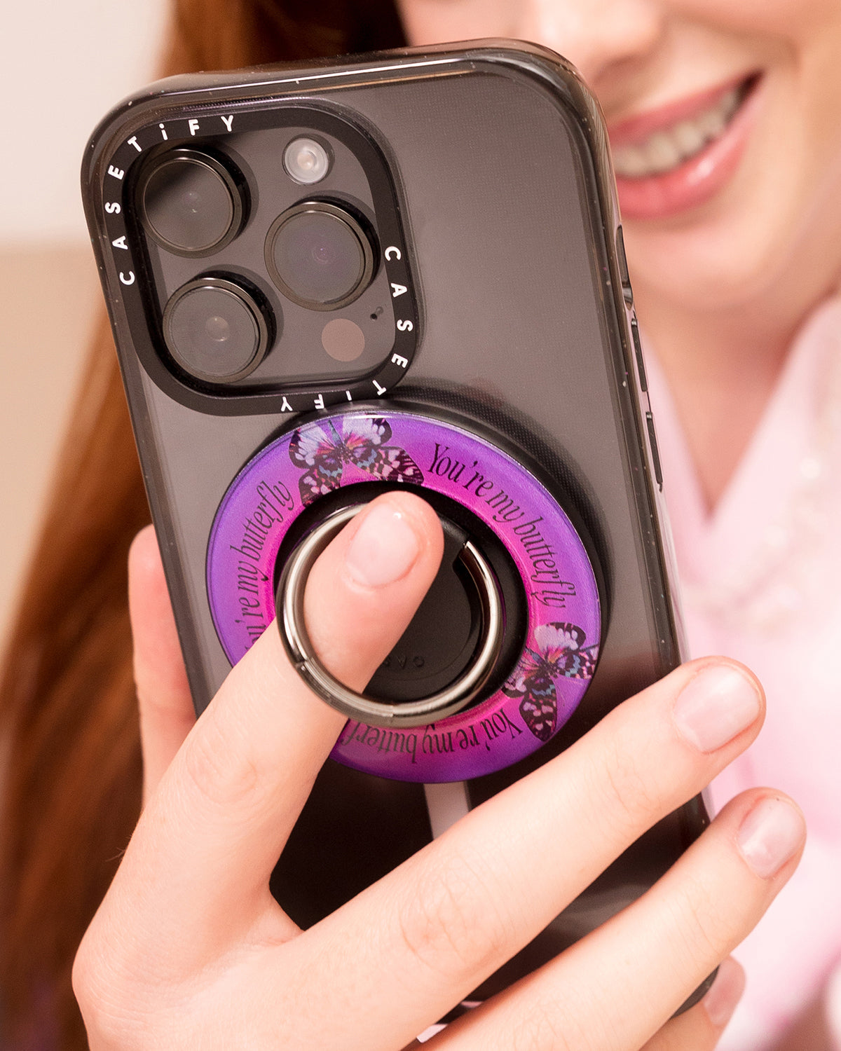 Vanilla&Cocoa | Snappy Ring Holder / Snappy Ring Holder MagSafe Compatible / Black | Image 5