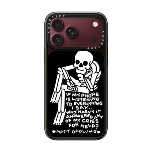 phone thoughts | iPhone 18 Pro Max / Impact Case MagSafe Compatible - Glossy / Glossy Black | Image 1
