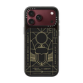 The Amulet Case - The Sacred Beetle | iPhone 18 Pro Max / Impact Case MagSafe Compatible - Glossy / Glossy Black | Image 1