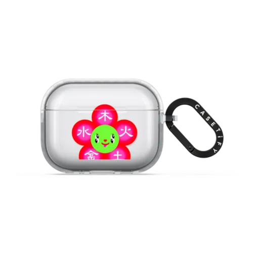 Juu Juu Elemental Flower | AirPods Pro 3 / Earbuds Impact Case / Frost | Image 1