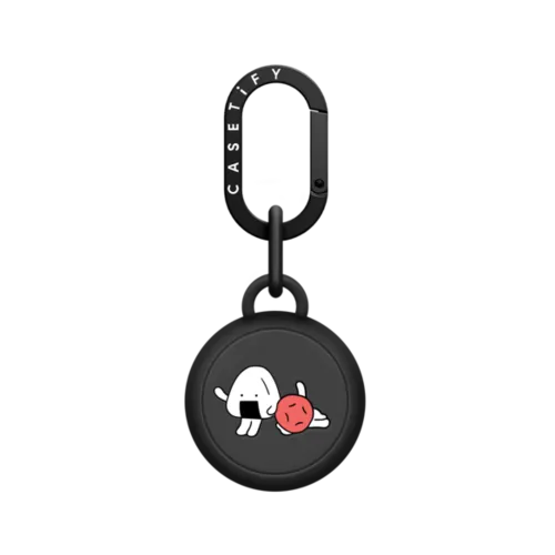 ONIgiri&Umeboshi Good friends | AirTag 2 / AirTag Holder / Licorice | Image 1