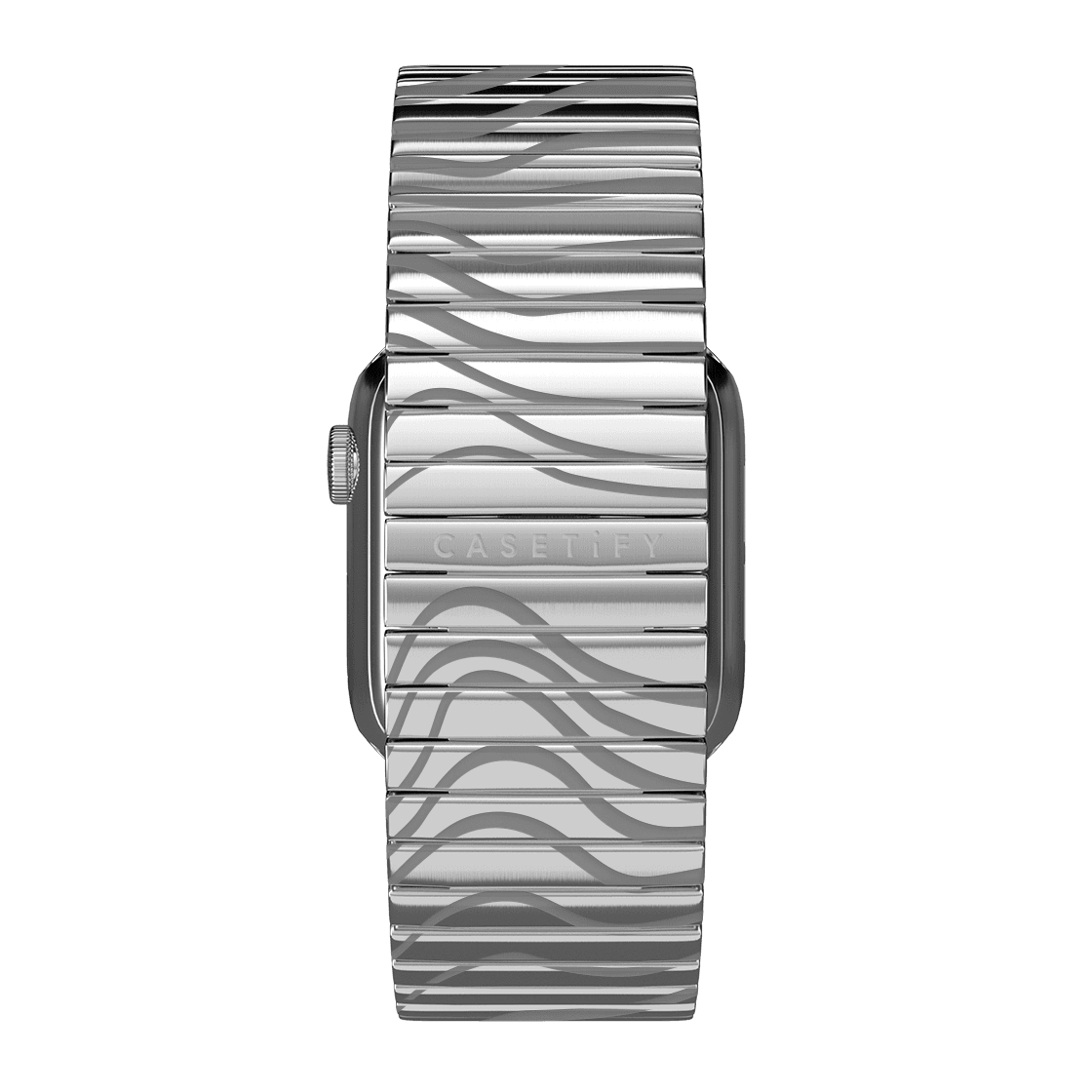 Beskar Monolink Watch Band 45mm (Series 7-9) - Silver