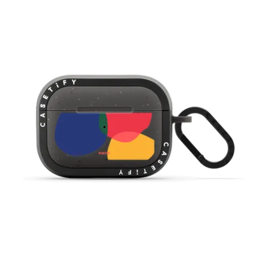 Blots by Poketo | AirPods Pro 2 / Earbuds Bounce Case / Matte Charcoal | Image 1