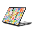 Scandinavian Maximalist Florals by Sandra Hutter | MacBook Pro 14-inch (M1 - M5) / MacBook Impact Case / Black | Image 1