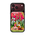 Tulip Picnic by SADSHRIMPS | iPhone 18 Pro Max / Impact Case MagSafe Compatible - Glossy / Glossy Black | Image 1