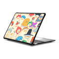 Duck Hat Parade | MacBook Air 13-inch (M1 / Intel) / MacBook Impact Case / Black | Image 1