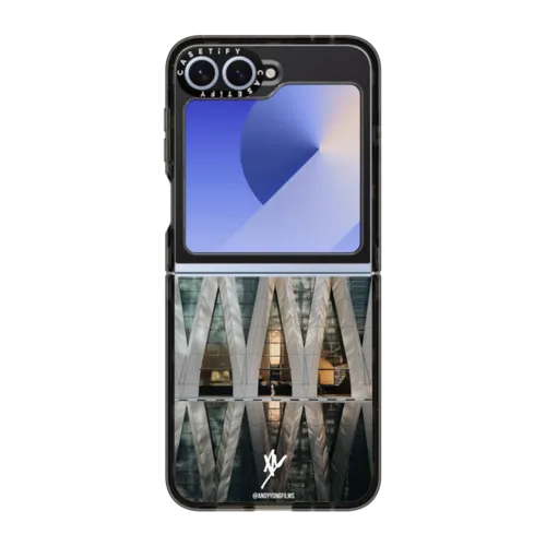 Mirror by Andyyongfilms - Z Flip | Galaxy Z Flip6 / Impact Case / Black | Image 1