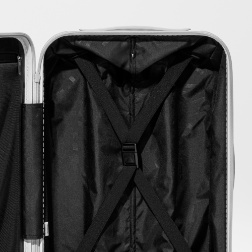 Right person right time | 21" Carry-On Suitcase / Bounce Suitcase / Glossy Cloud White | Image 2