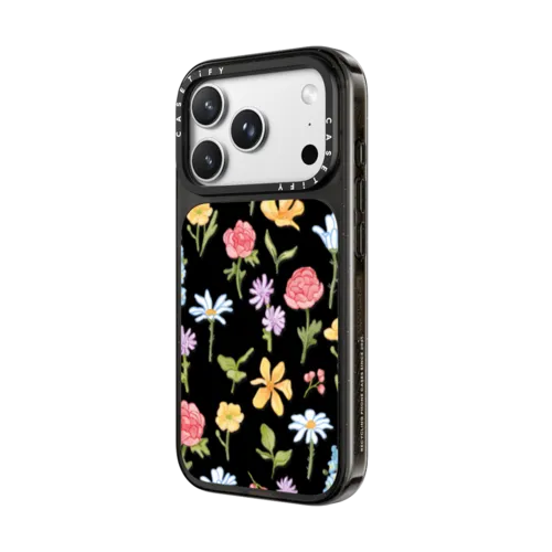 Wildflowers | iPhone 18 Pro Max / Impact Case MagSafe Compatible - Glossy / Glossy Black | Image 2