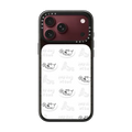 MY DOG BITES PATTERN | iPhone 18 Pro Max / Impact Case MagSafe Compatible - Glossy / Glossy Black | Image 1