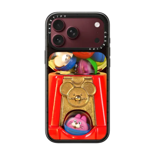 TOY CAPSULE 2 BY ZIZONE | iPhone 18 Pro Max / Impact Case MagSafe Compatible - Glossy / Glossy Black | Image 1