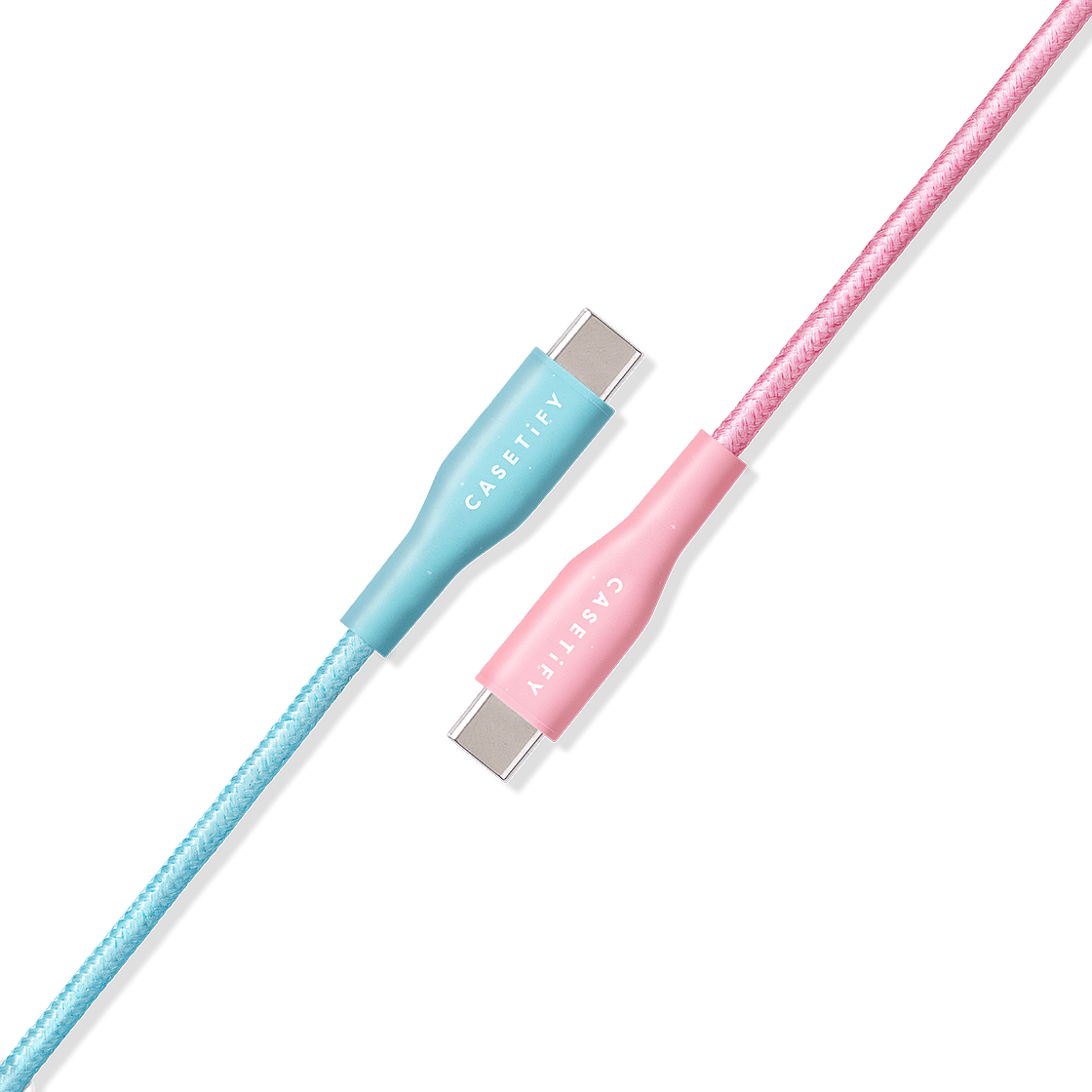 USB-C to USB-C Cable (2m / 6.6ft) - Cotton Candy