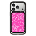 Pink Girly Punk Snappy Cardholder Stand | Snappy Cardholder Stand / Snappy Cardholder Stand MagSafe Compatible / Black | Image 1