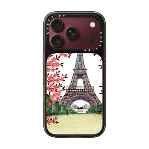 Paris by Papio Press | iPhone 18 Pro / Impact Case MagSafe Compatible - Glossy / Glossy Black | Image 1