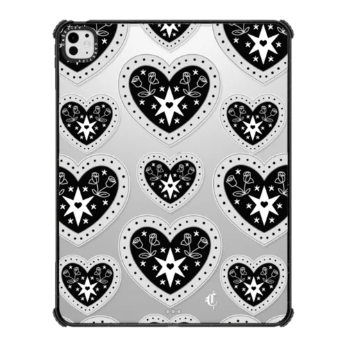 Magical Hearts | iPad Pro 13-inch (M4/M5) / iPad Impact Case / Black | Image 1