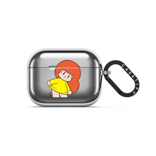 Mamuang | AirPods Pro 3 / Earbuds Mirror Case / Silver | Image 1
