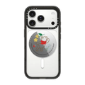 Winnie The Pooh & Friends Embroidered Snappy Grip Stand - Winnie The Pooh | Snappy Grip Stand / Snappy Mirror Grip Stand MagSafe Compatible / Silver | Image 1