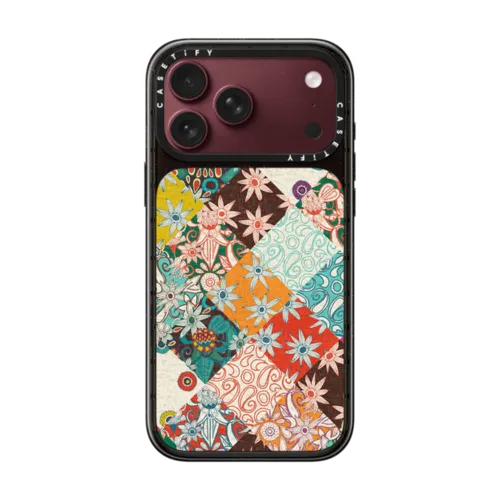 SARILMAK PATCHWORK | iPhone 18 Pro Max / Impact Case MagSafe Compatible - Glossy / Glossy Black | Image 1