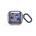 Solar Flair - Blue and Orange Wonky Stars | Image 1